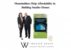 Homebuilders Help Affordability by Building Smaller Homes