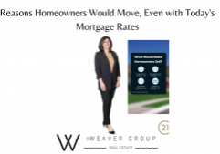 Reasons Homeowners Would Move, Even with Today's Mortgage Rates